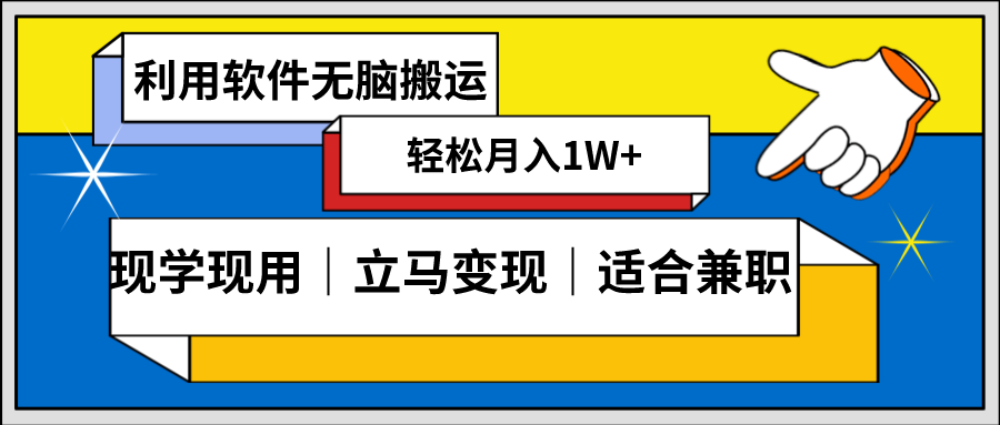 （8494期）低密度新赛道 视频无脑搬 一天1000+几分钟一条原创视频 零成本零门槛超简单插图