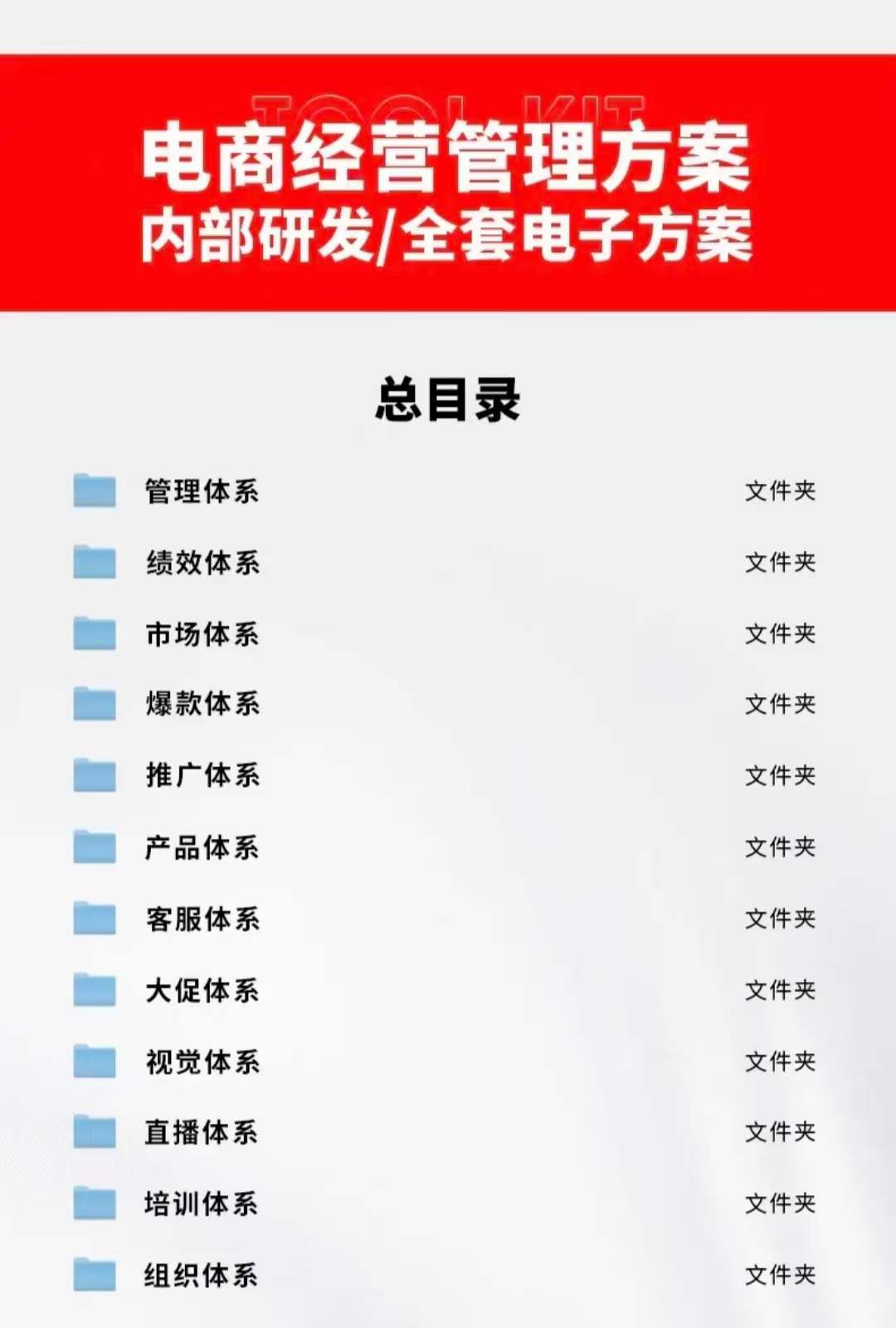 （3439期）外面卖198·电商企业经营管理工具：全套执行落地方案 标准模块·直接套用插图2