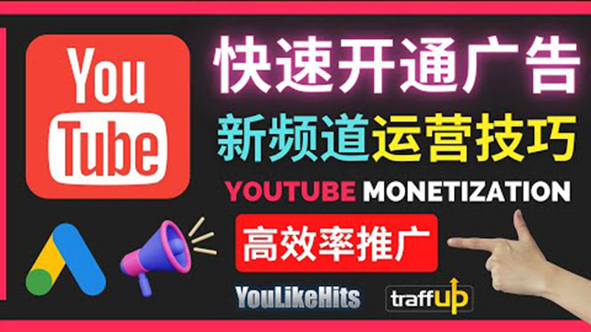 （3432期）Youtube油管新频道如何快速开通广告获利：快速获取粉丝和收益的方法插图