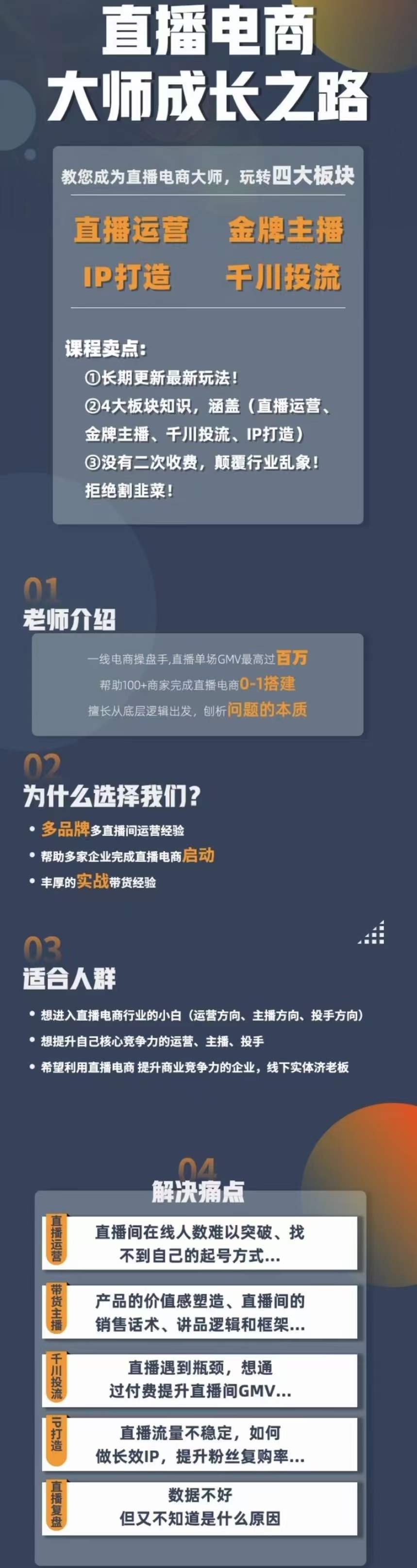 （4200期）直播电商高手成长之路：教你成为直播电商大师，玩转四大板块（25节）插图2