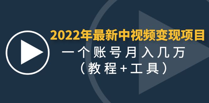 （4411期）2022年最新中视频变现最稳最长期的项目，一个账号月入几万（教程+工具）插图