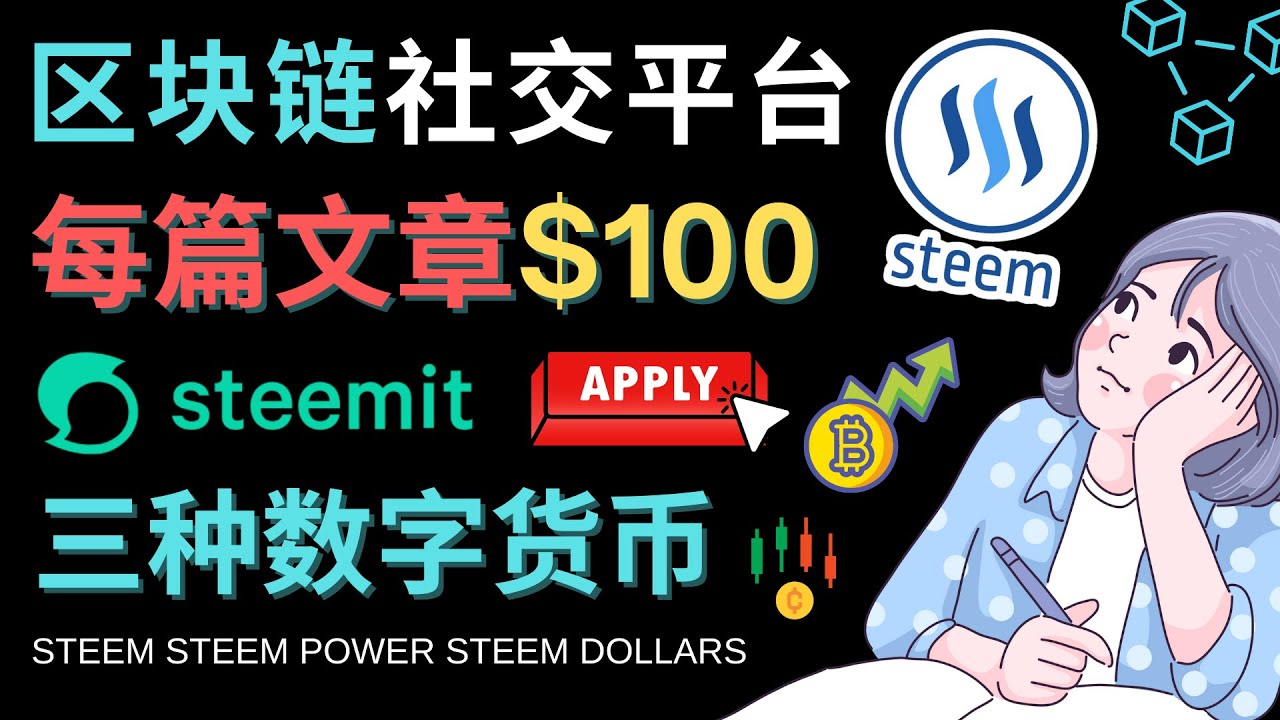 （4603期）区块链的社交媒体平台Steemit，每篇文章赚100美元 – 注册流程和盈利模式插图