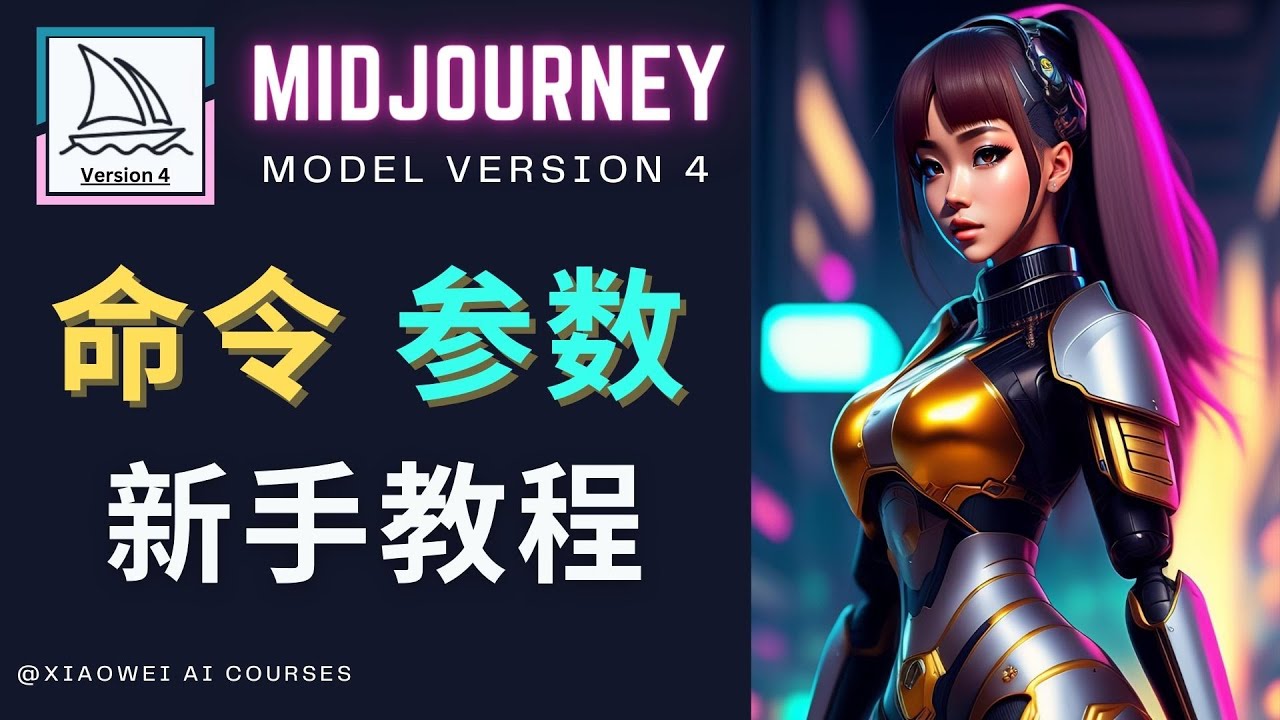 （4873期）Midjourney新手入门教程，轻松创作顶级图像，命令参数-新手教程插图