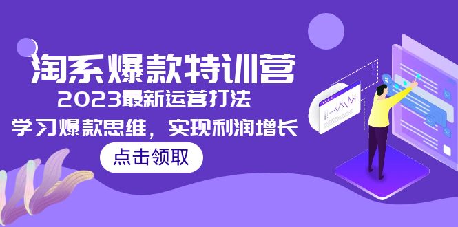 （5121期）2023淘系爆款特训营，2023最新运营打法，学习爆款思维，实现利润增长插图