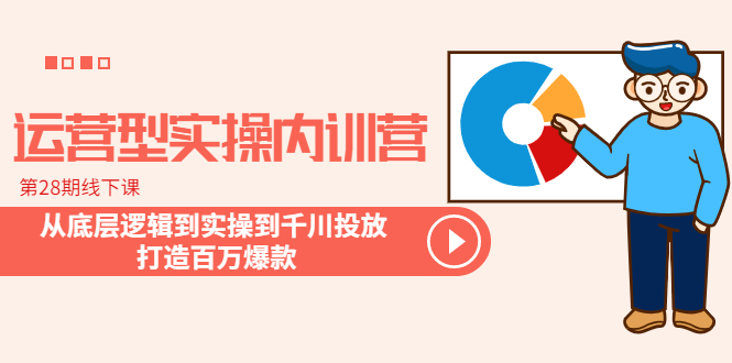 （6067期）运营型实操内训营-第28期线下课 从底层逻辑到实操到千川投放 打造百万爆款插图