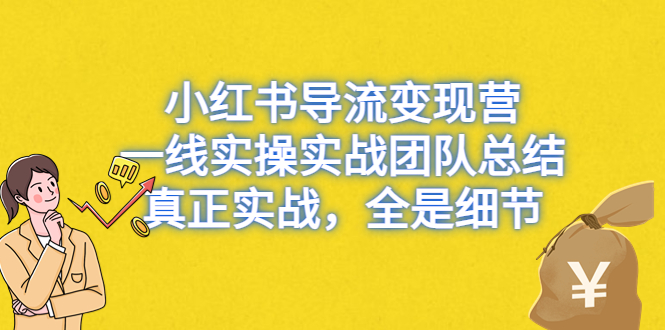 （6441期）小红书导流变现营，一线实战团队总结，真正实战，全是细节，全平台适用插图