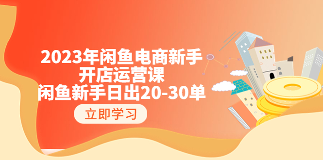 （6471期）2023年闲鱼电商新手开店运营课：闲鱼新手日出20-30单（18节-实战干货）插图