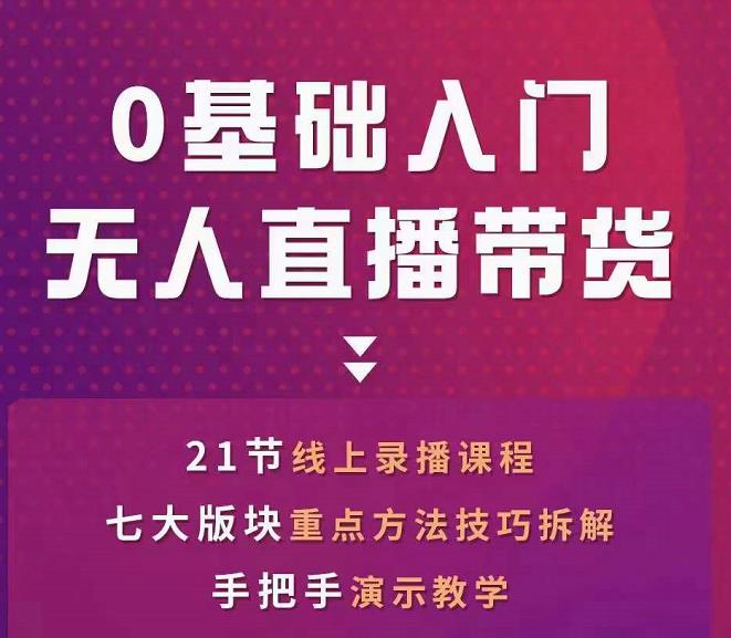 2022抖音无人直播带货实操课，一人就可以搞定直播带货(素材+工具)插图