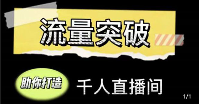 直播运营实战视频课，助你打造千人直播间（14节视频课）插图