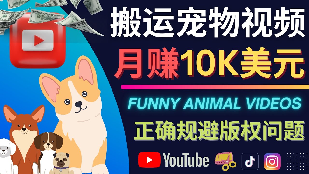 搬运TIKTOK视频到YouTube，并进行二次创作，月赚1万美元以上插图