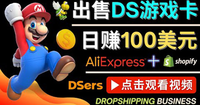 出售DS游戏卡，日赚100美元以上，净利润可达100%插图