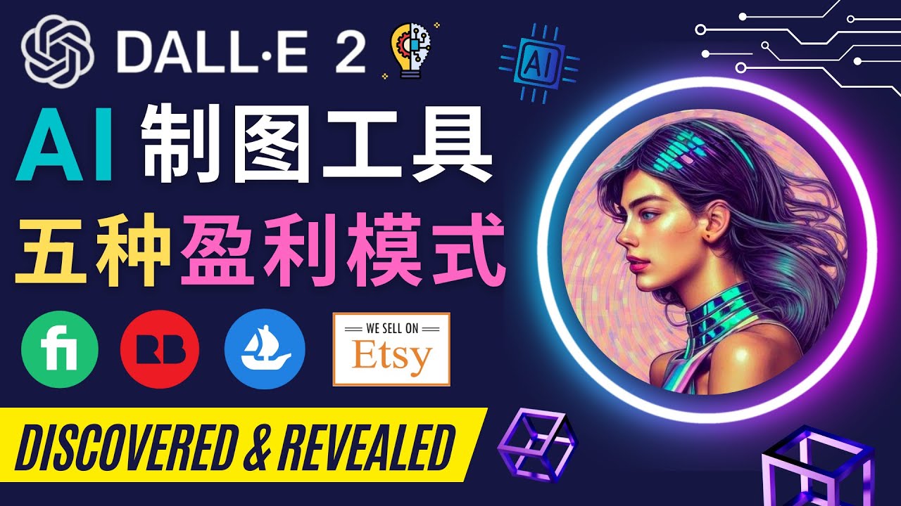 利用Ai绘图工具DALL E 2赚钱的5种途径 DALL E 2的注册流程和使用方插图